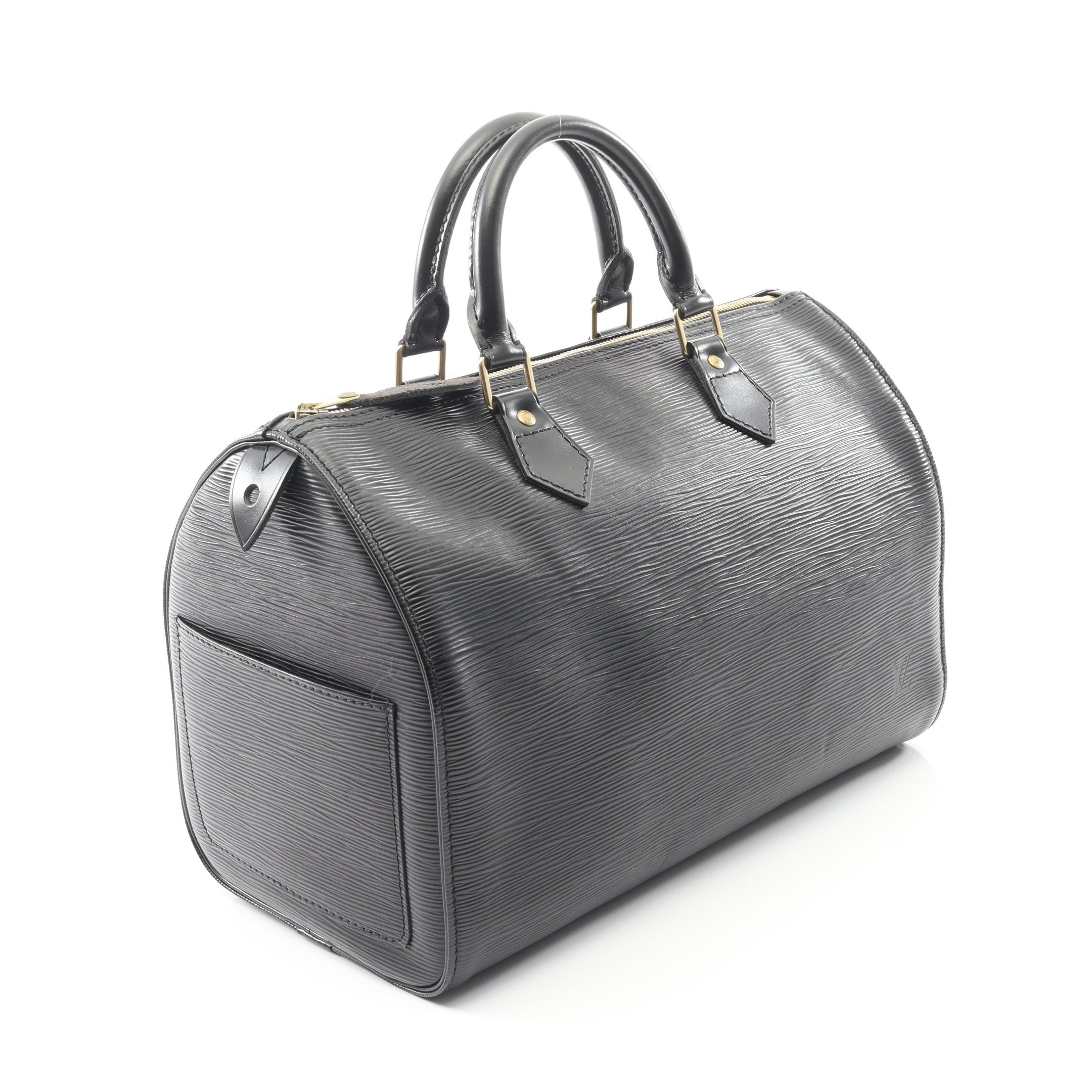 スピーディ30 エピ ノワール ハンドバッグ レザー ブラック ルイ