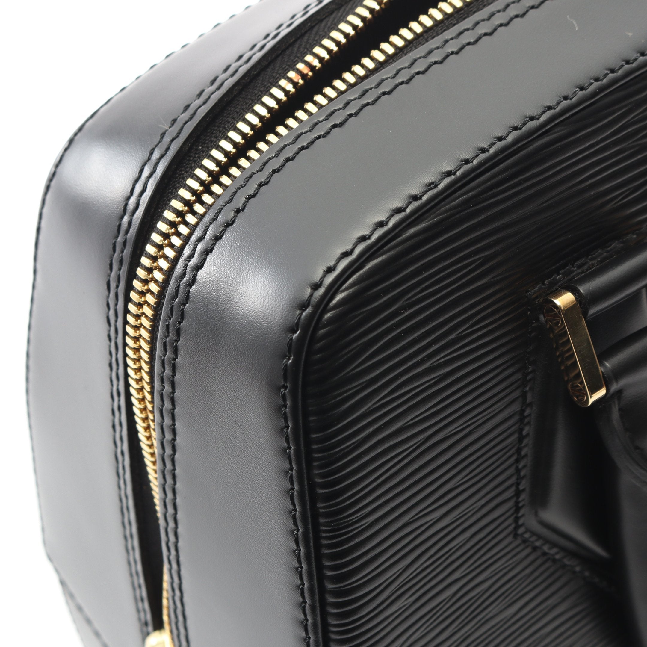 サブロン エピ ノワール ハンドバッグ レザー ブラック ルイヴィトン