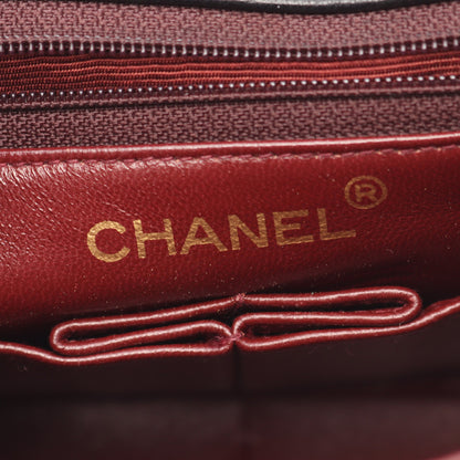 ミニマトラッセ20 チェーンショルダーバッグ ラムスキン ブラック ゴールド金具 シャネル バッグ CHANEL