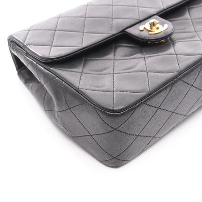 ミニマトラッセ20 チェーンショルダーバッグ ラムスキン ブラック ゴールド金具 シャネル バッグ CHANEL