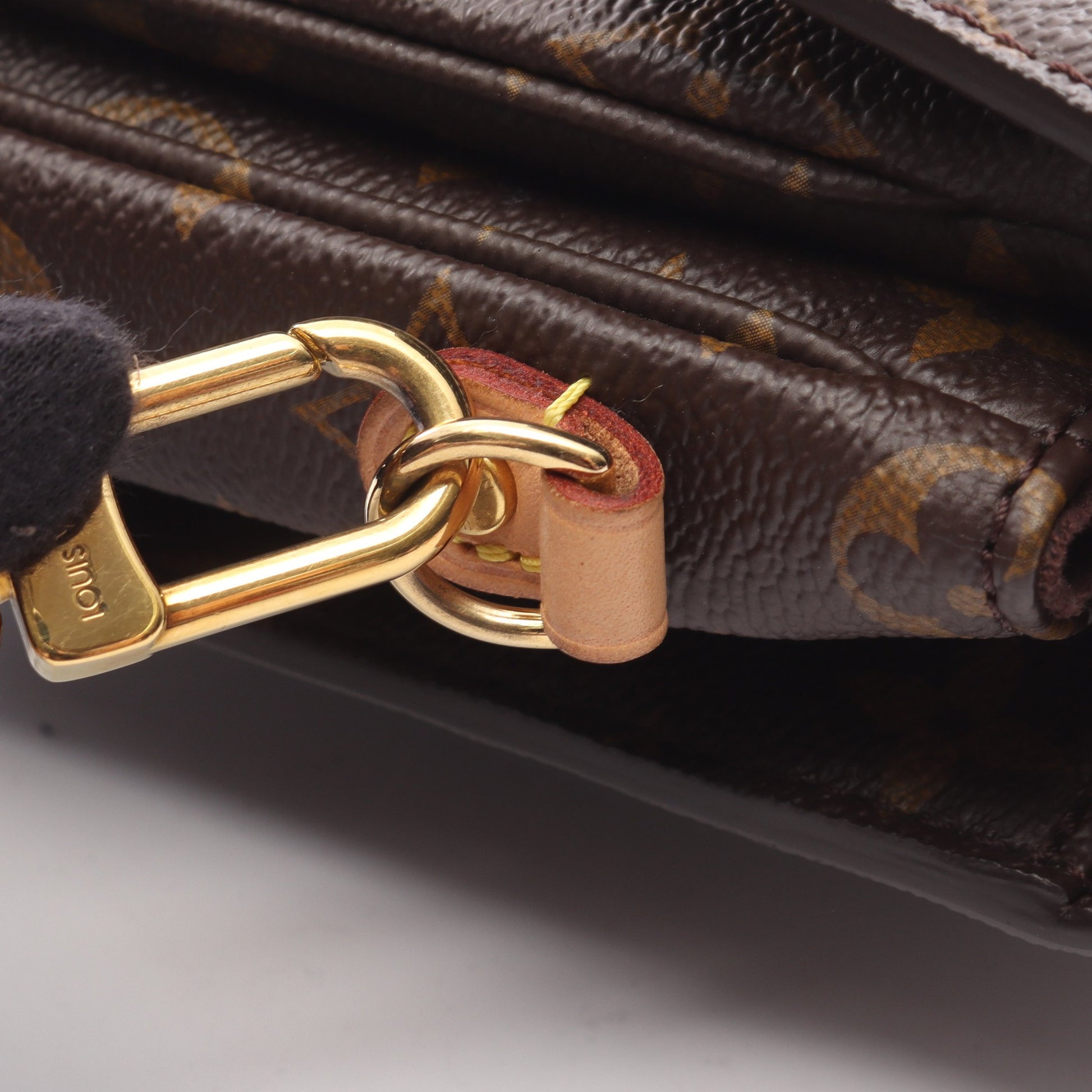 ポシェット メティス MM モノグラム ハンドバッグ PVC レザー ブラウン 2WAY ルイヴィトン バッグ LOUIS VUITTON