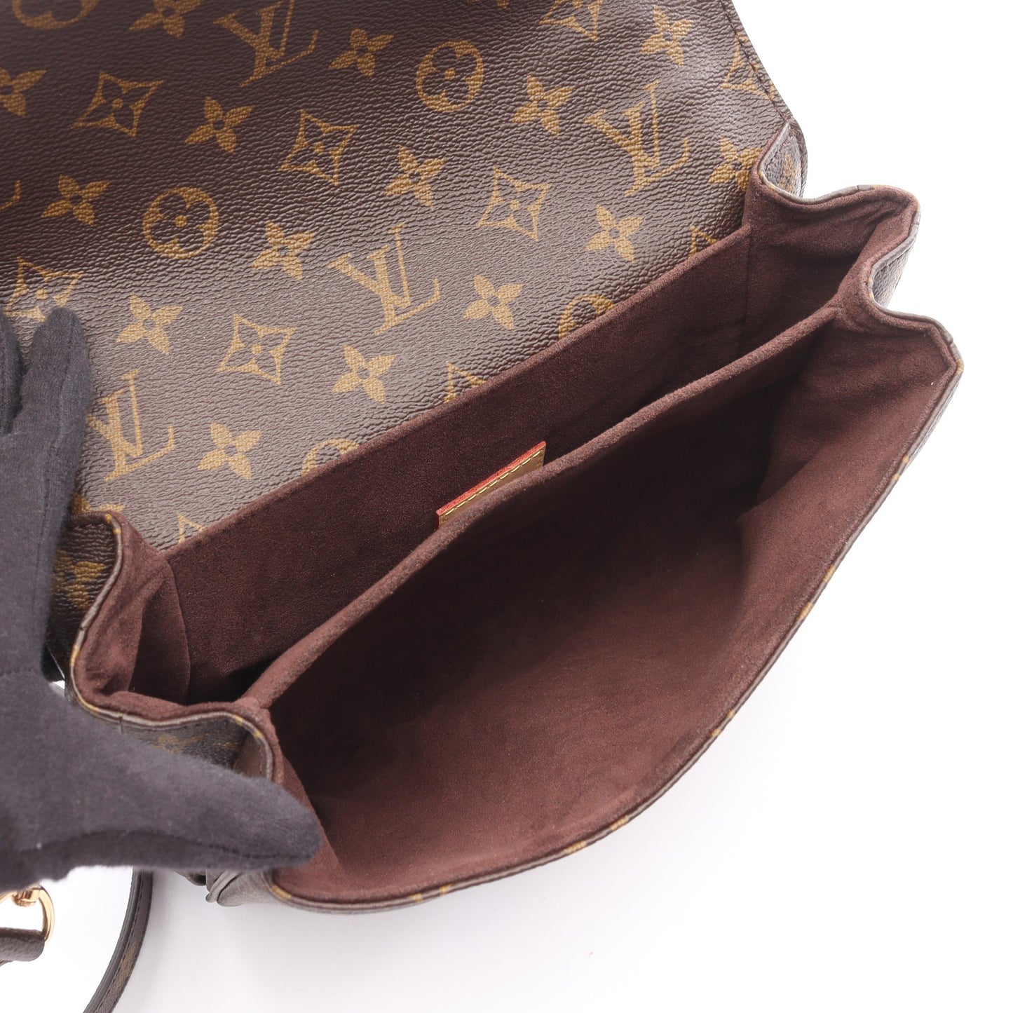ポシェット メティス MM モノグラム ハンドバッグ PVC レザー ブラウン 2WAY ルイヴィトン バッグ LOUIS VUITTON