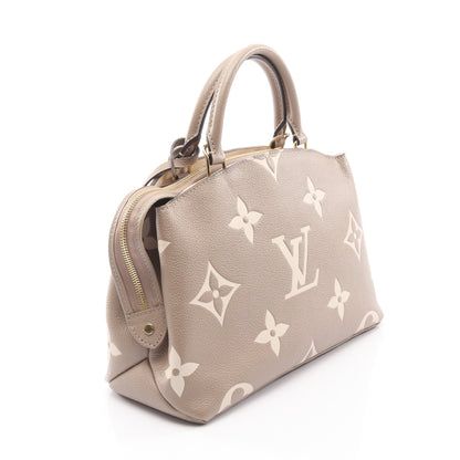 プティ パレPM モノグラムアンプラント トゥルトレール クレーム ハンドバッグ レザー グレーベージュ 2WAY ルイヴィトン バッグ LOUIS VUITTON