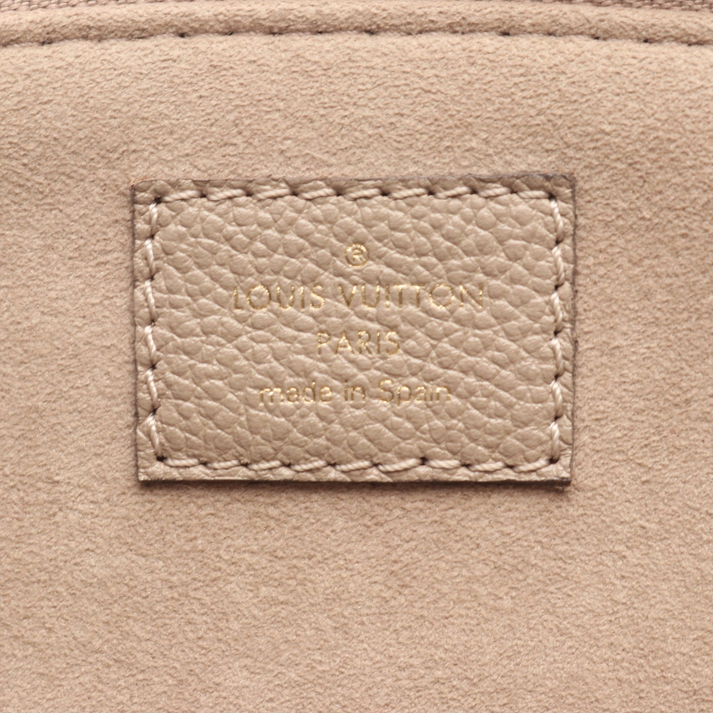 プティ パレPM モノグラムアンプラント トゥルトレール クレーム ハンドバッグ レザー グレーベージュ 2WAY ルイヴィトン バッグ LOUIS VUITTON