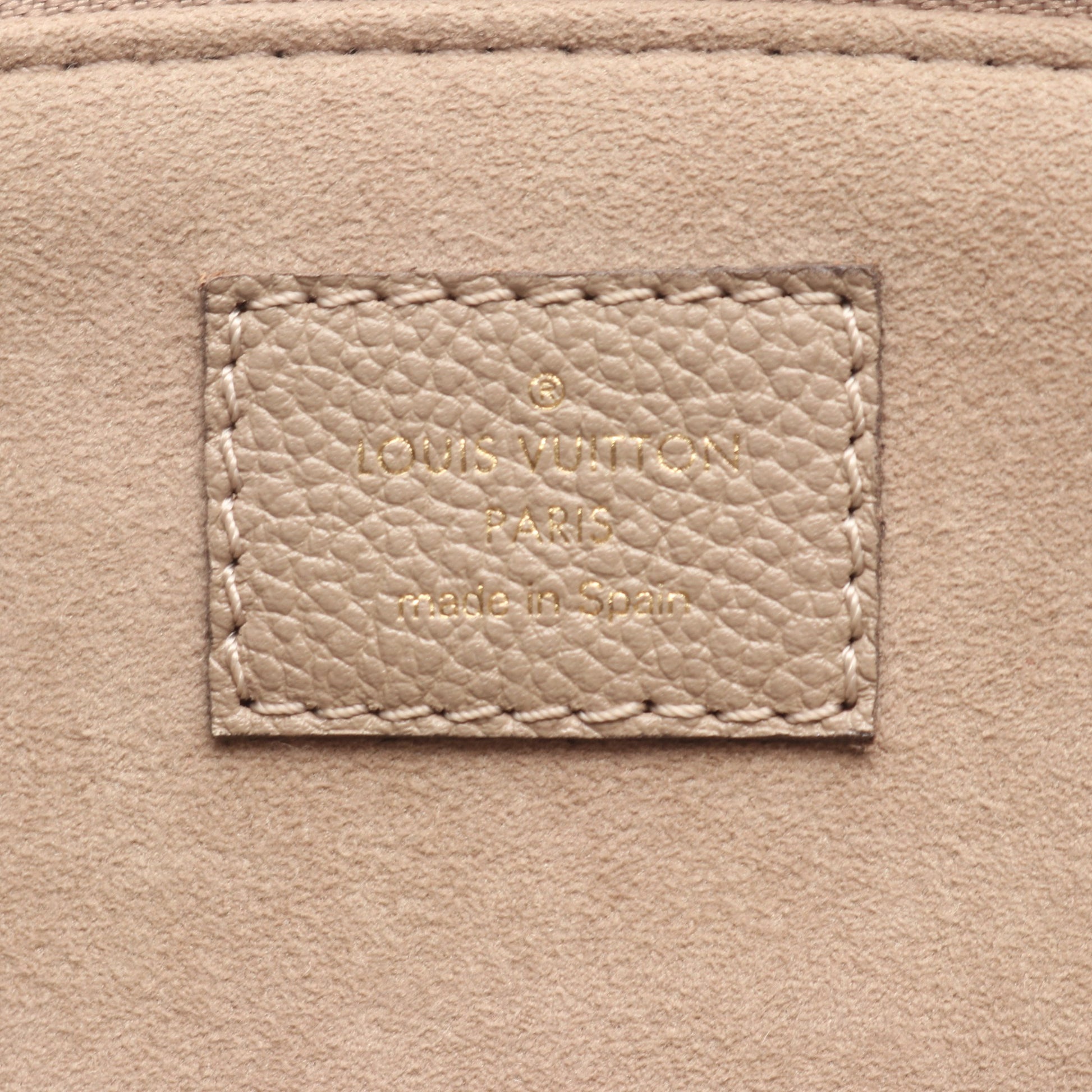 プティ パレPM モノグラムアンプラント トゥルトレール クレーム ハンドバッグ レザー グレーベージュ 2WAY ルイヴィトン バッグ LOUIS VUITTON