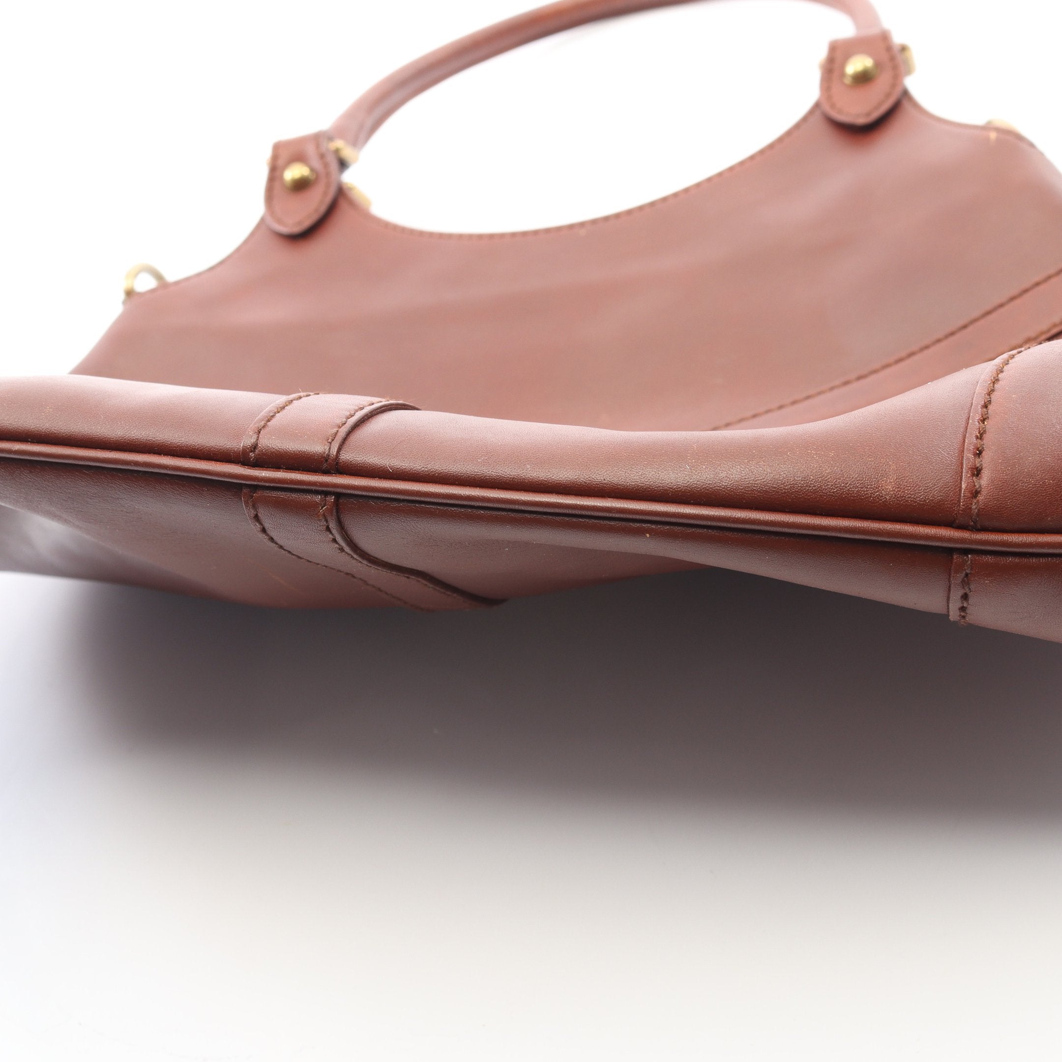 インターロッキングG ハンドバッグ レザー ブラウン グッチ – RECLO