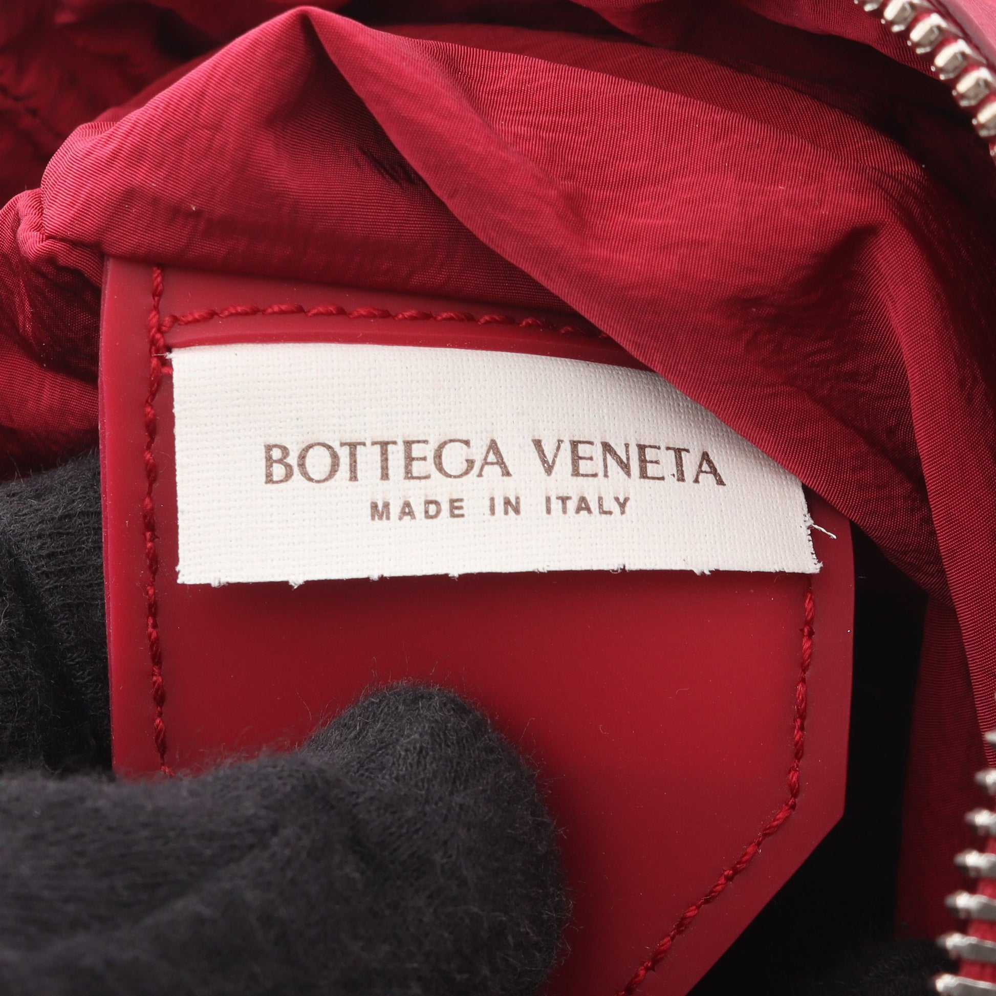 ショルダーバッグ レザー ピンクレッド ボッテガヴェネタ バッグ BOTTEGA VENETA