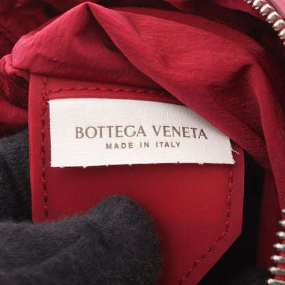 ショルダーバッグ レザー ピンクレッド ボッテガヴェネタ バッグ BOTTEGA VENETA