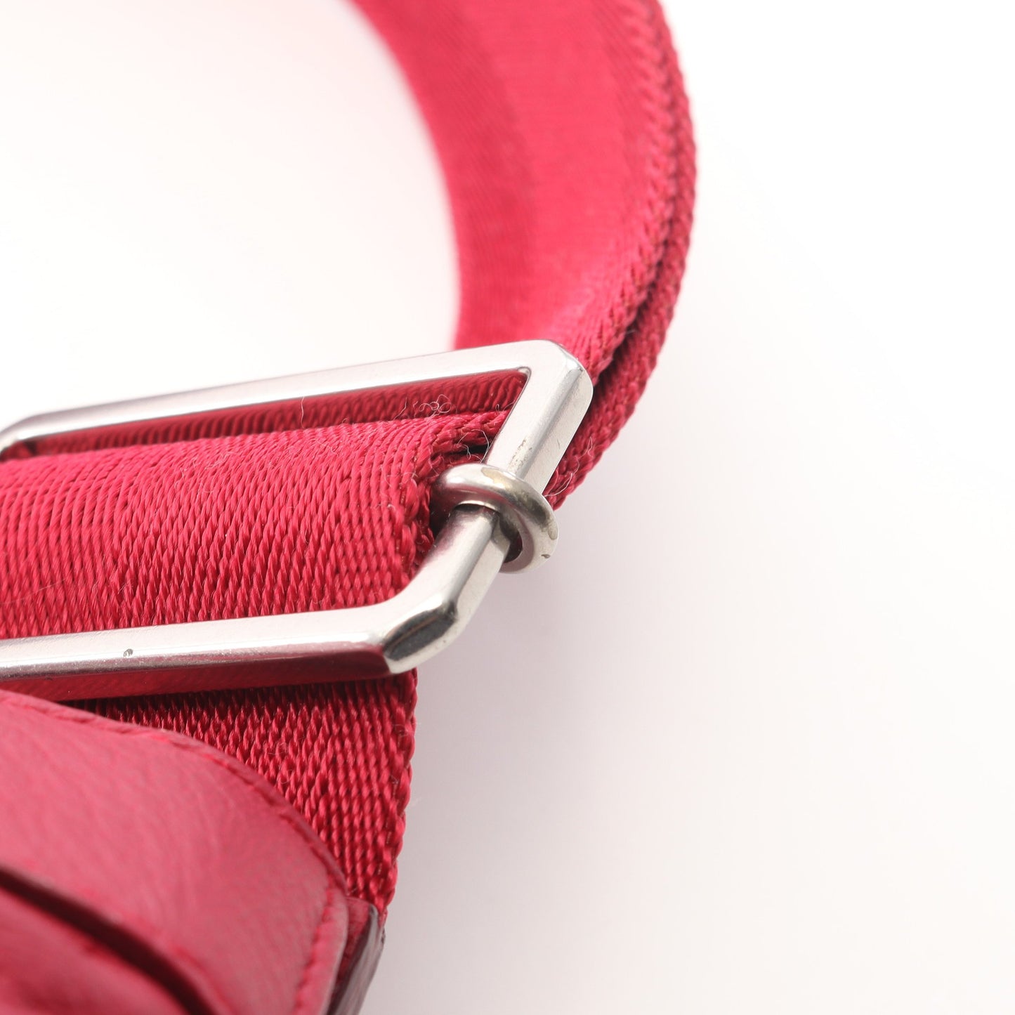 ショルダーバッグ レザー ピンクレッド ボッテガヴェネタ バッグ BOTTEGA VENETA