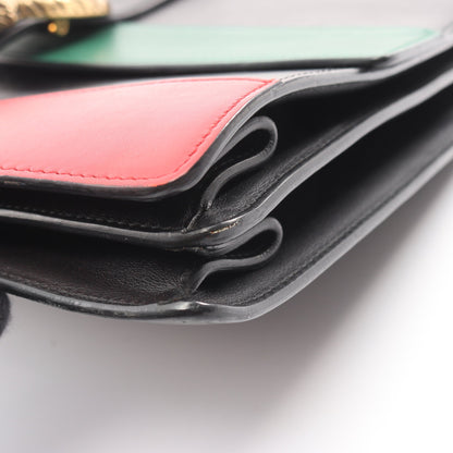 バンブー ディオニュソス ハンドバッグ レザー ブラック グリーン レッド 2WAY グッチ バッグ GUCCI