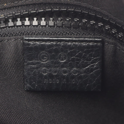 GG柄 ショルダーバッグ ナイロン レザー ブラック グッチ バッグ GUCCI