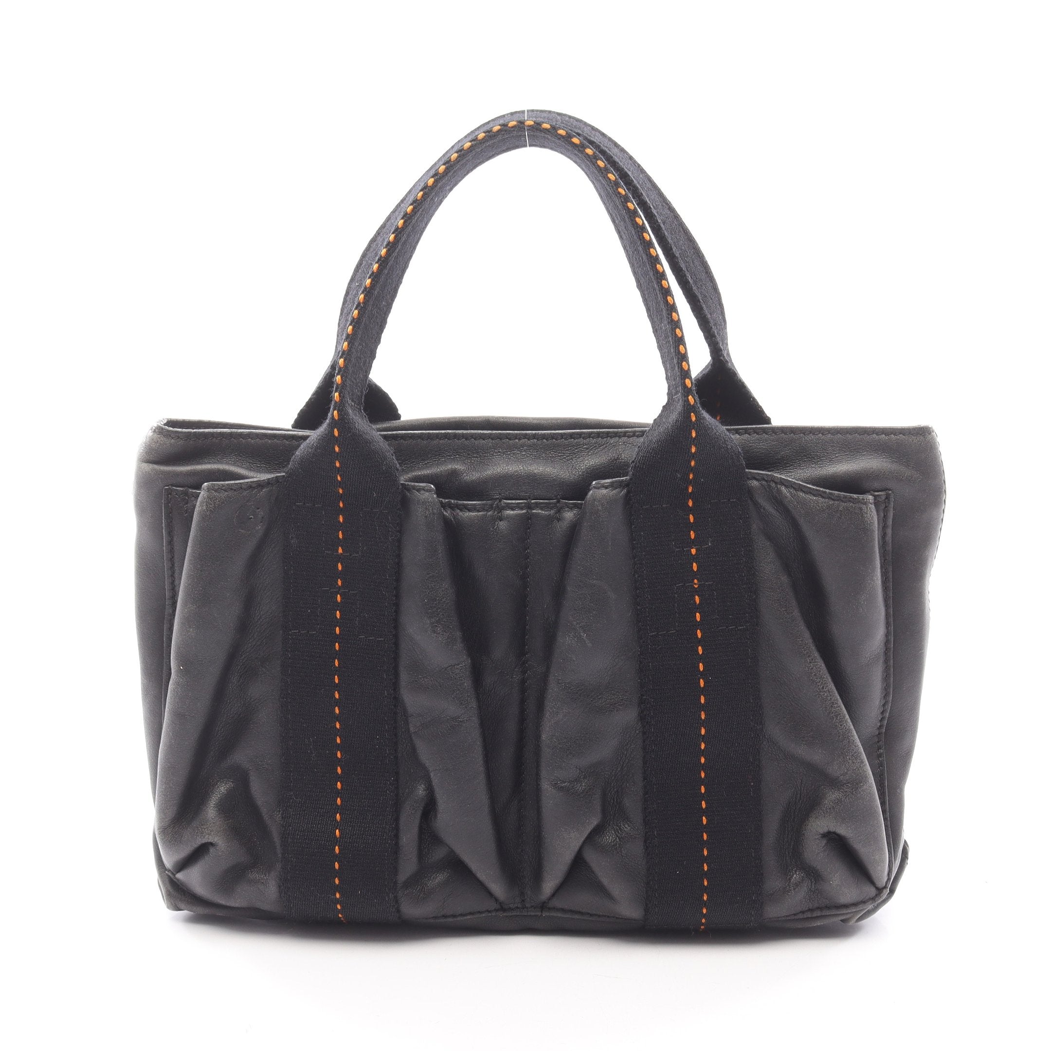 キャラバンホリゾンタルPM ハンドバッグ ヴォーデルマ ブラック