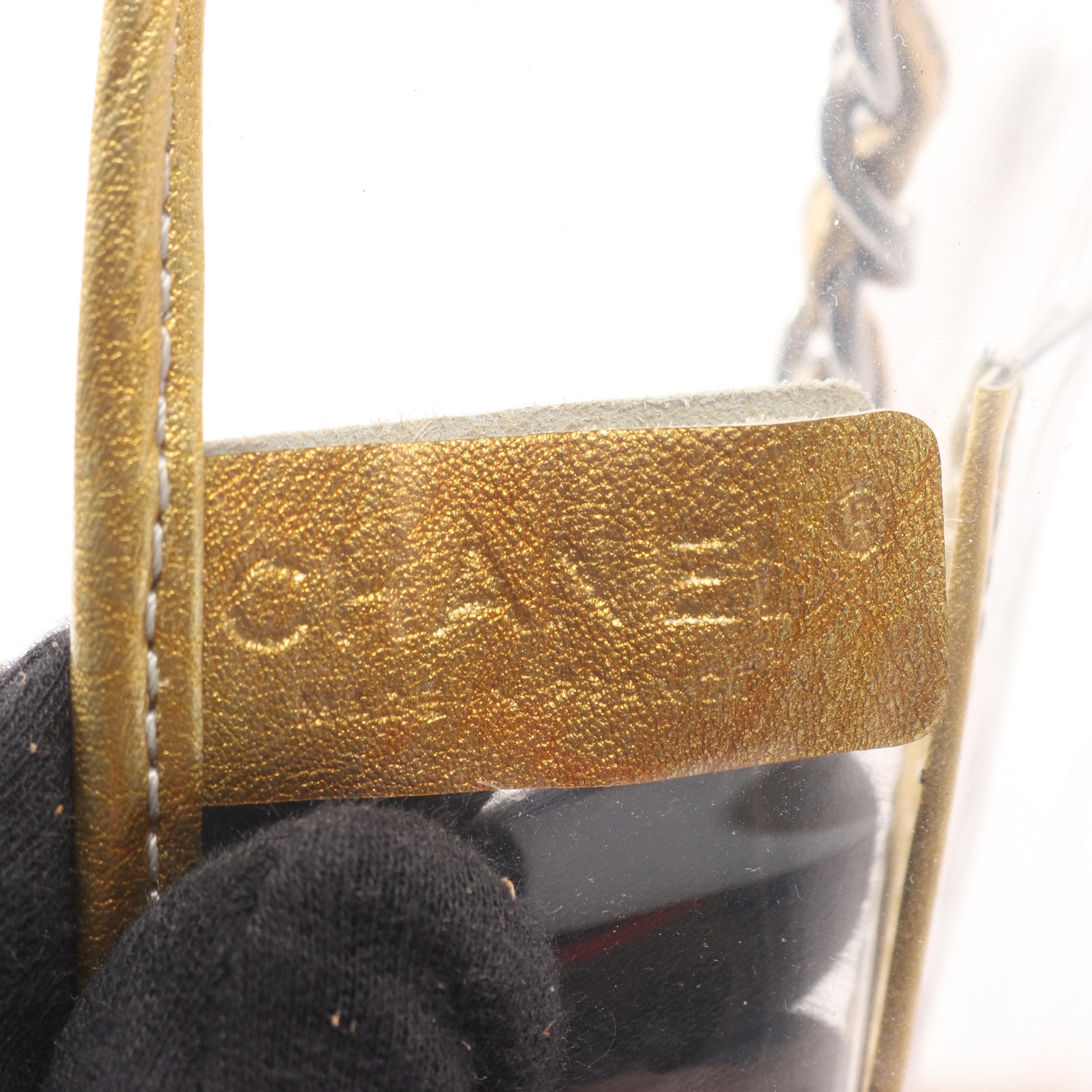 新品✨】シャネル ココマーク ジャガードソリッドタイ ボルドー 金