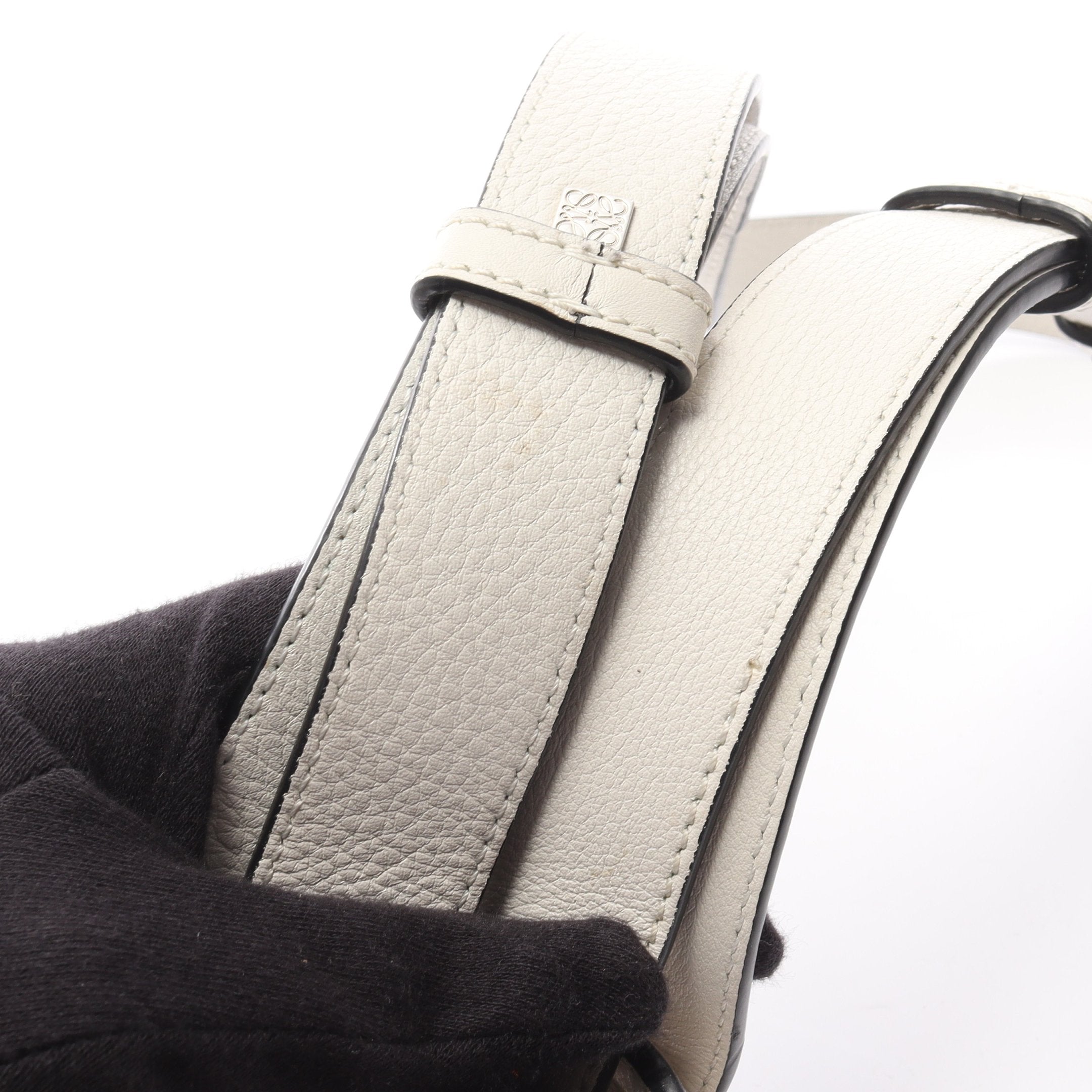 LOEWE ロエベ ハンモックバッグ スモール ホワイト 最大4万円割引