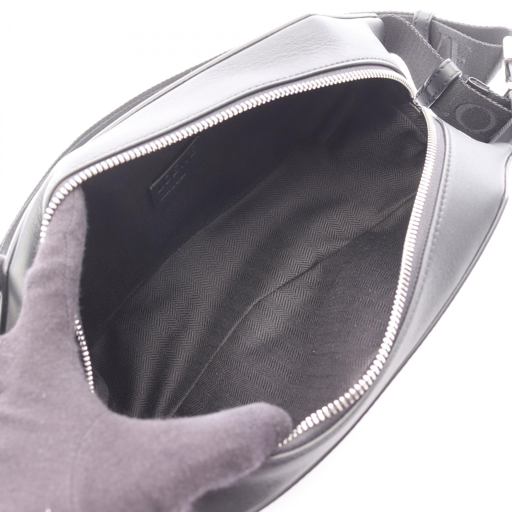 ■極美品■LOEWE ロエベ コンバーチブル ボディバッグ　ブラック　レザー コンバーチブル スリング ボディバッグ レザー ブラック ロエベ – RECLO