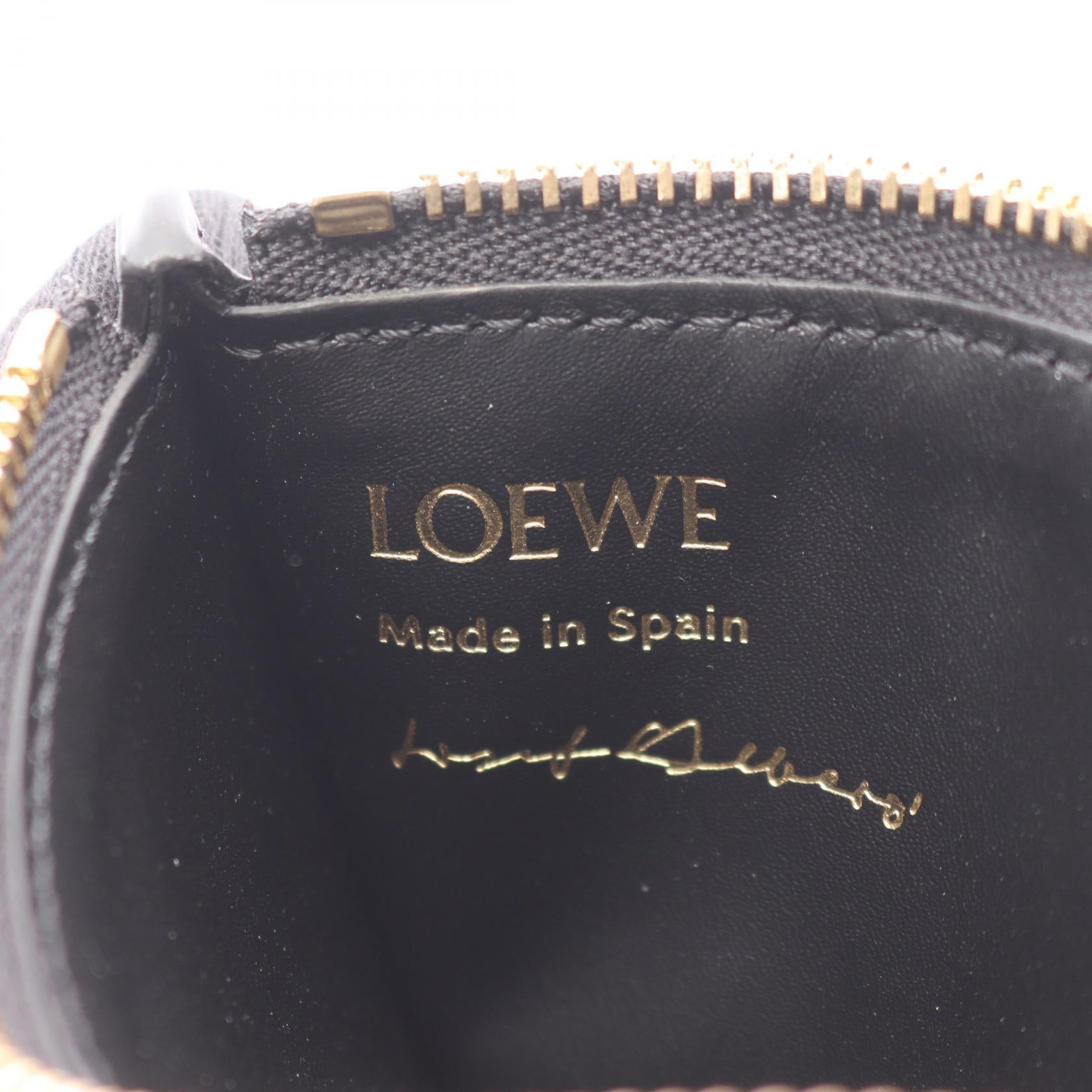 LOEWE x Albers カードケース レザー ブラック マルチカラー ロエベ