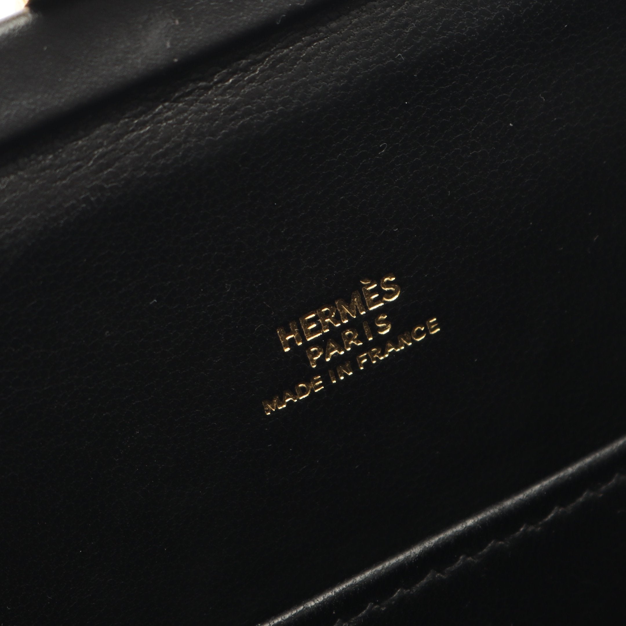 エルメス ワンショルダーバッグ ボックスカーフ ゴールド金具 黒 ブラック エルメス HERMES ドリー ショルダーバッグ ブラック ゴールド金具