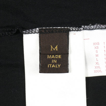 モノグラム 半袖Tシャツ クルーネック コットン ブラック グリーン ルイヴィトン トップス LOUIS VUITTON