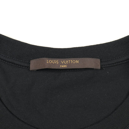 モノグラム 半袖Tシャツ クルーネック コットン ブラック グリーン ルイヴィトン トップス LOUIS VUITTON