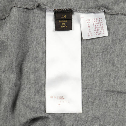 半袖Tシャツ クルーネック ホットドッグ プリント コットン グレー ルイヴィトン トップス LOUIS VUITTON