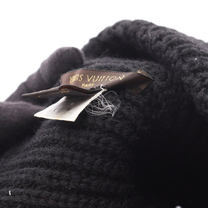 ニットキャップ ビーニー ウール ブラック ルイヴィトン 財布・小物 LOUIS VUITTON