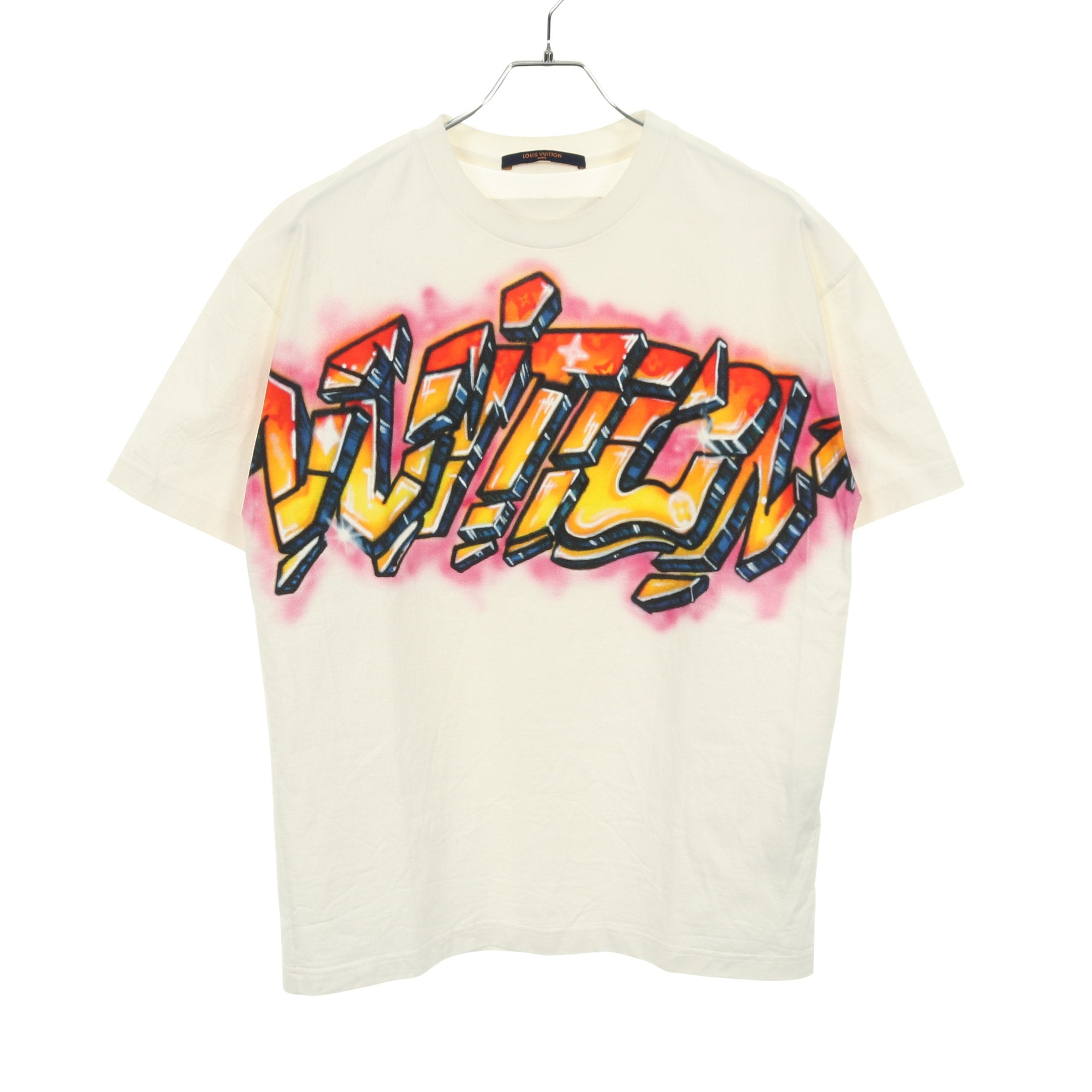 ルイヴィトン ホワイト Tシャツ グラフィックプリント グラフィック