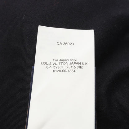 ダミエ フリース ブルゾン ボア チェック ウール レッド ブラック ルイヴィトン アウター LOUIS VUITTON