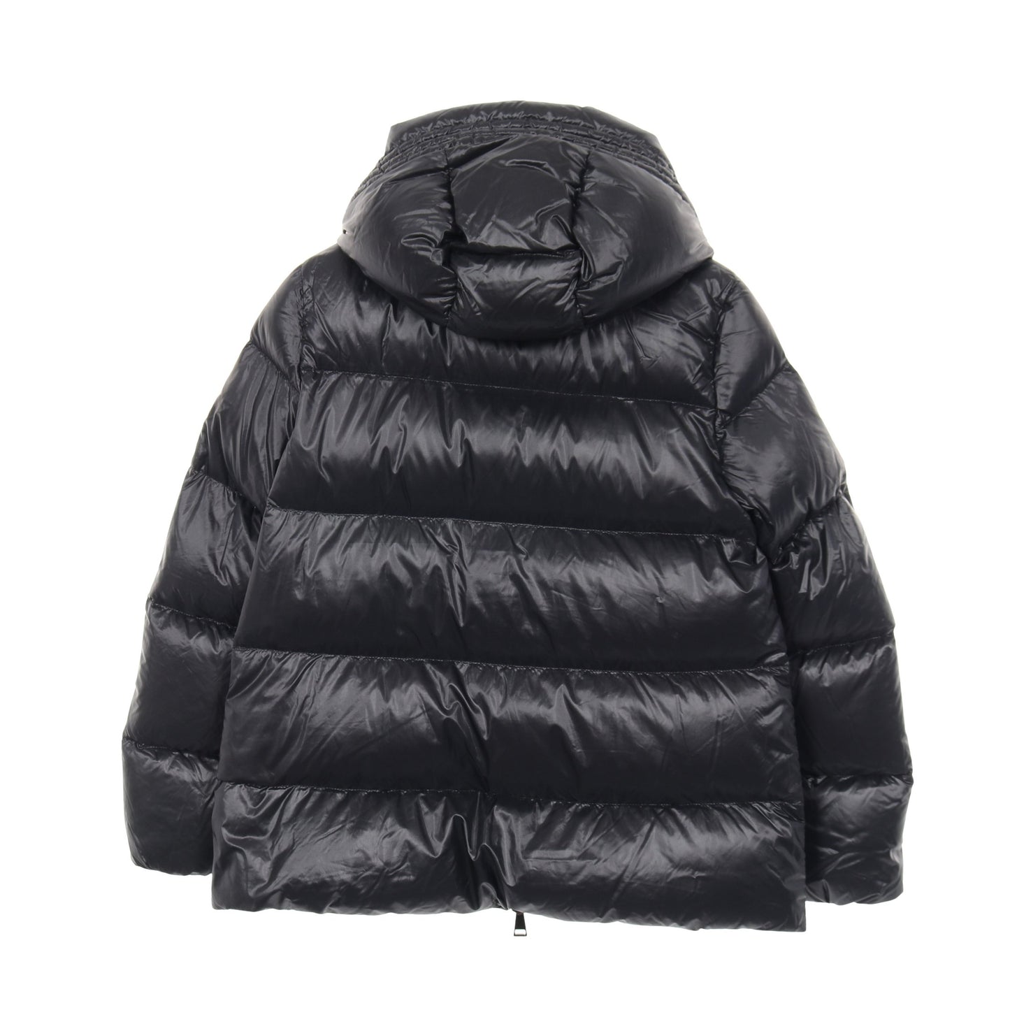 SERITTE ダウンジャケット ナイロン ブラック フード付き モンクレール アウター MONCLER