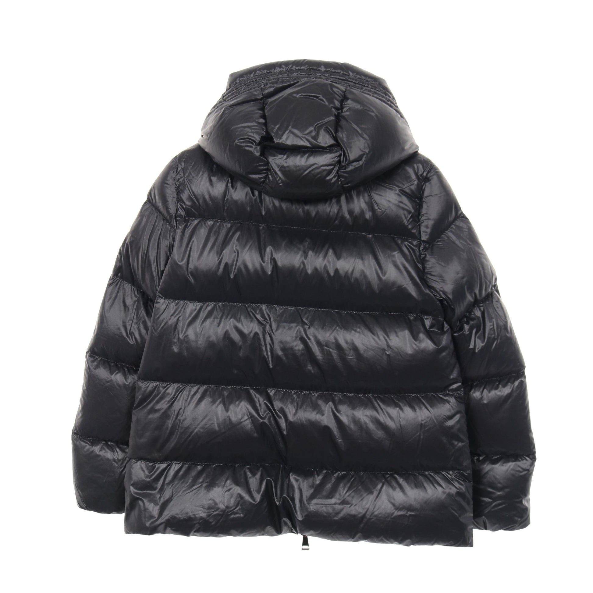 SERITTE ダウンジャケット ナイロン ブラック フード付き モンクレール アウター MONCLER