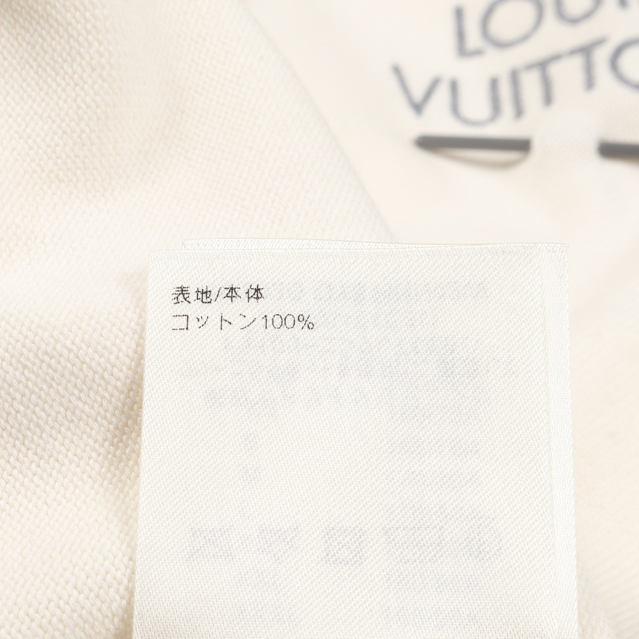 シグネチャーショートスリーブ 半袖Tシャツ コットン ホワイト ルイ
