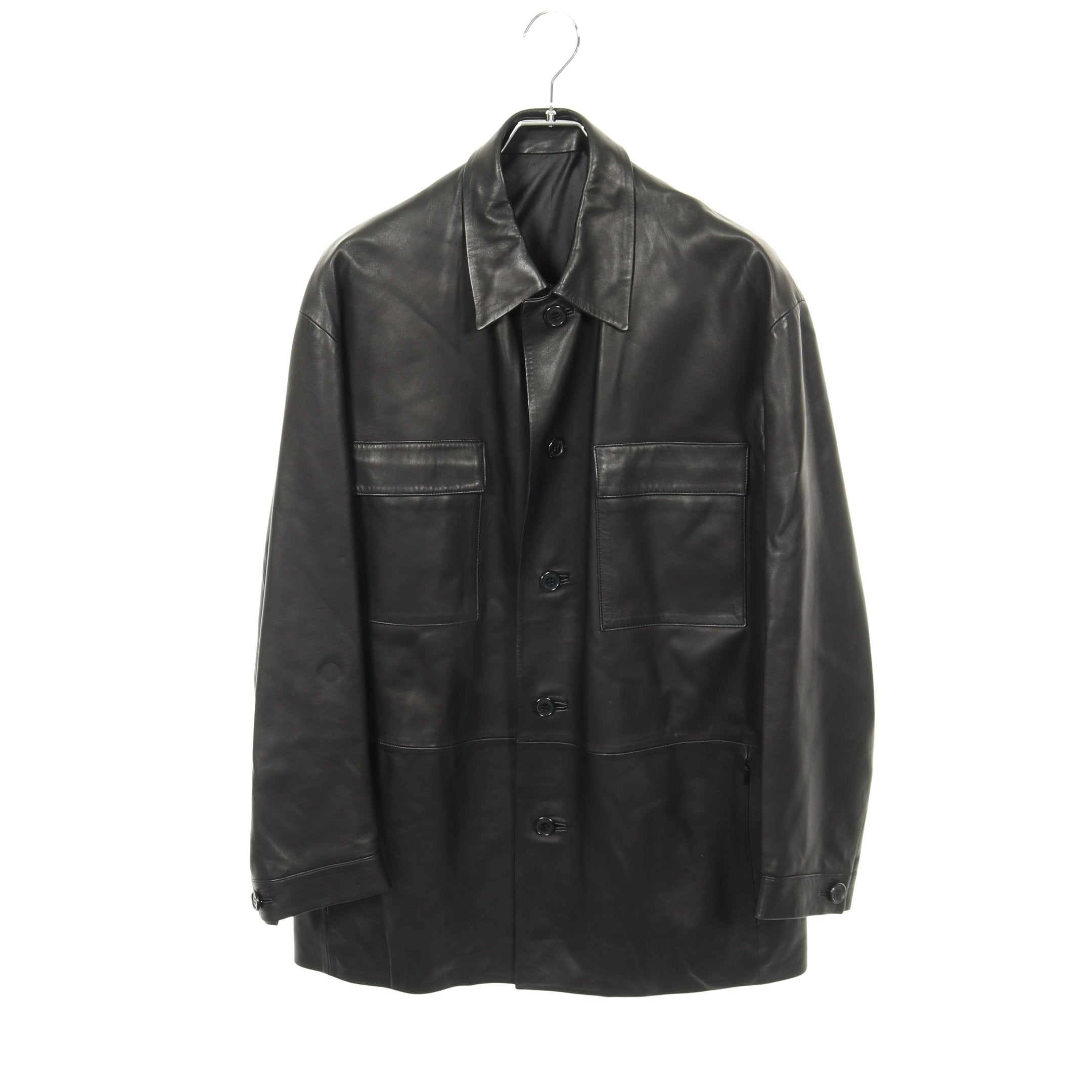 コート ラムスキン ブラック ロエベ – RECLO