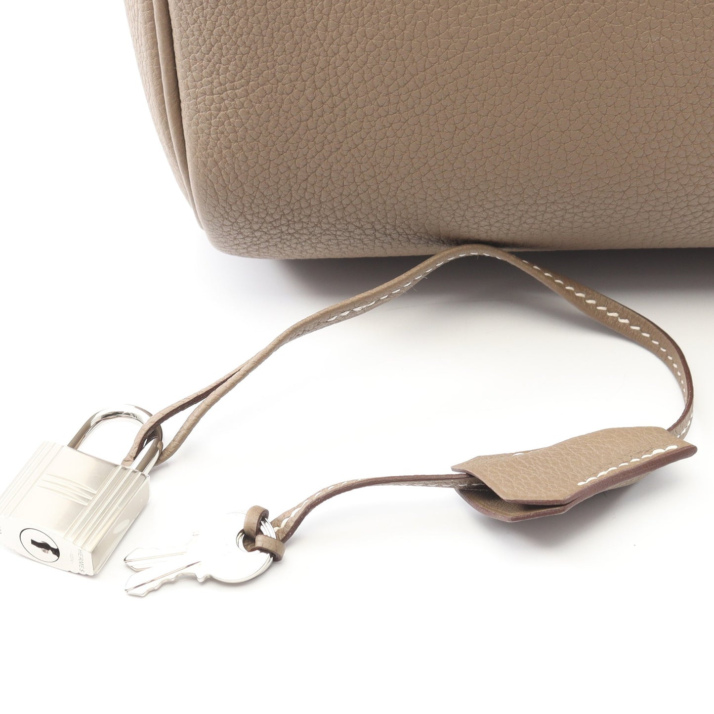 ケリーアッカドPM エトゥープ ボディバッグ トゴ グレーブラウン シルバー金具 W刻印 エルメス バッグ HERMES
