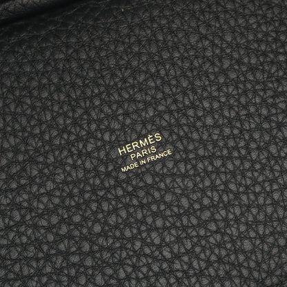 ピコタンロックPM ハンドバッグ トリヨンクレマンス ブラック ゴールド金具 K刻印 エルメス バッグ HERMES