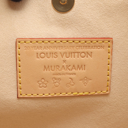 LV × TM キャリーオール NM PM モノグラムマルチカラー ショルダーバッグ PVC レザー ホワイト マルチカラー ルイヴィトン バッグ LOUIS VUITTON