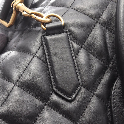 ESジャイアント トラベルバッグ ボストンバッグ レザー ブラック 2WAY サンローランパリ バッグ SAINT LAURENT PARIS