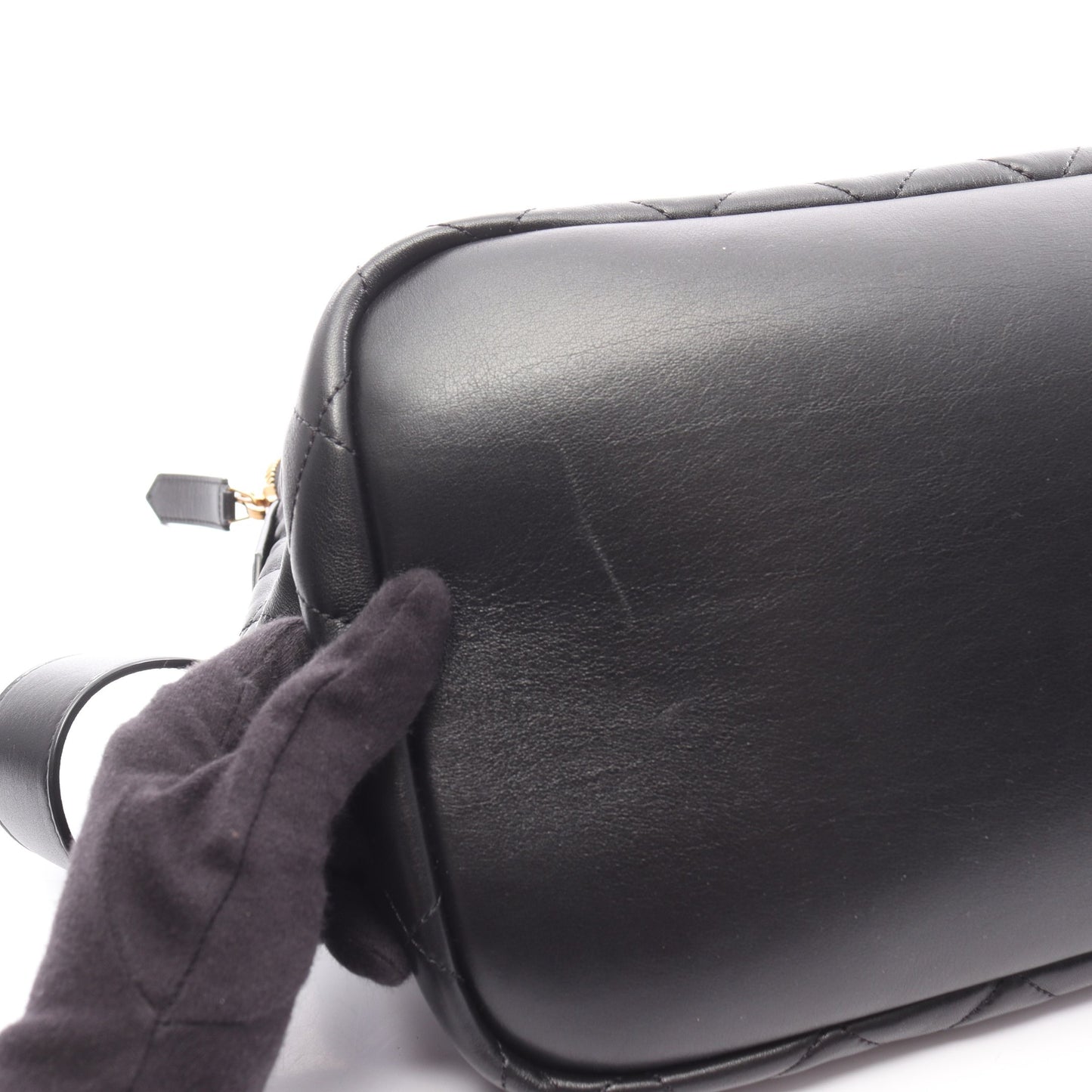 ESジャイアント トラベルバッグ ボストンバッグ レザー ブラック 2WAY サンローランパリ バッグ SAINT LAURENT PARIS