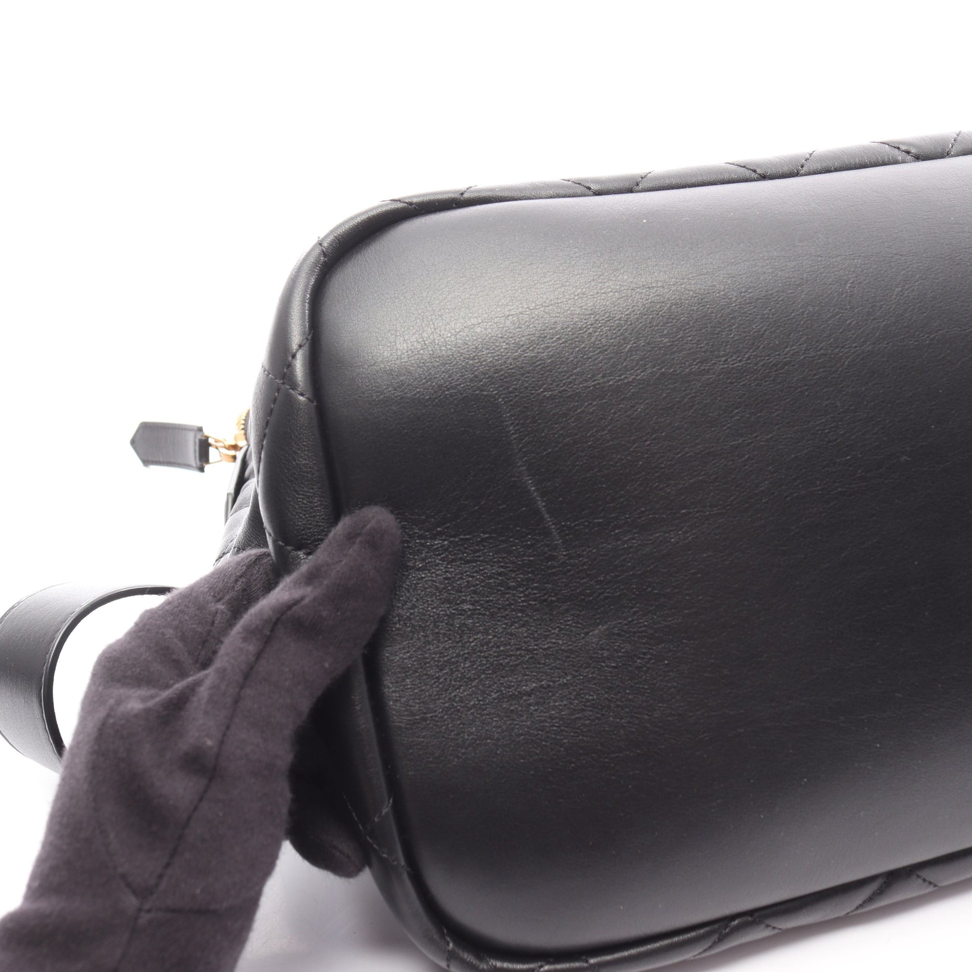 ESジャイアント トラベルバッグ ボストンバッグ レザー ブラック 2WAY サンローランパリ バッグ SAINT LAURENT PARIS