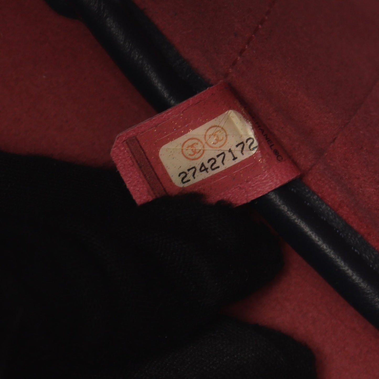 ココマーク チェーンショルダーバッグ パンチングロゴ レザー ネイビー シルバー金具 2WAY シャネル バッグ CHANEL