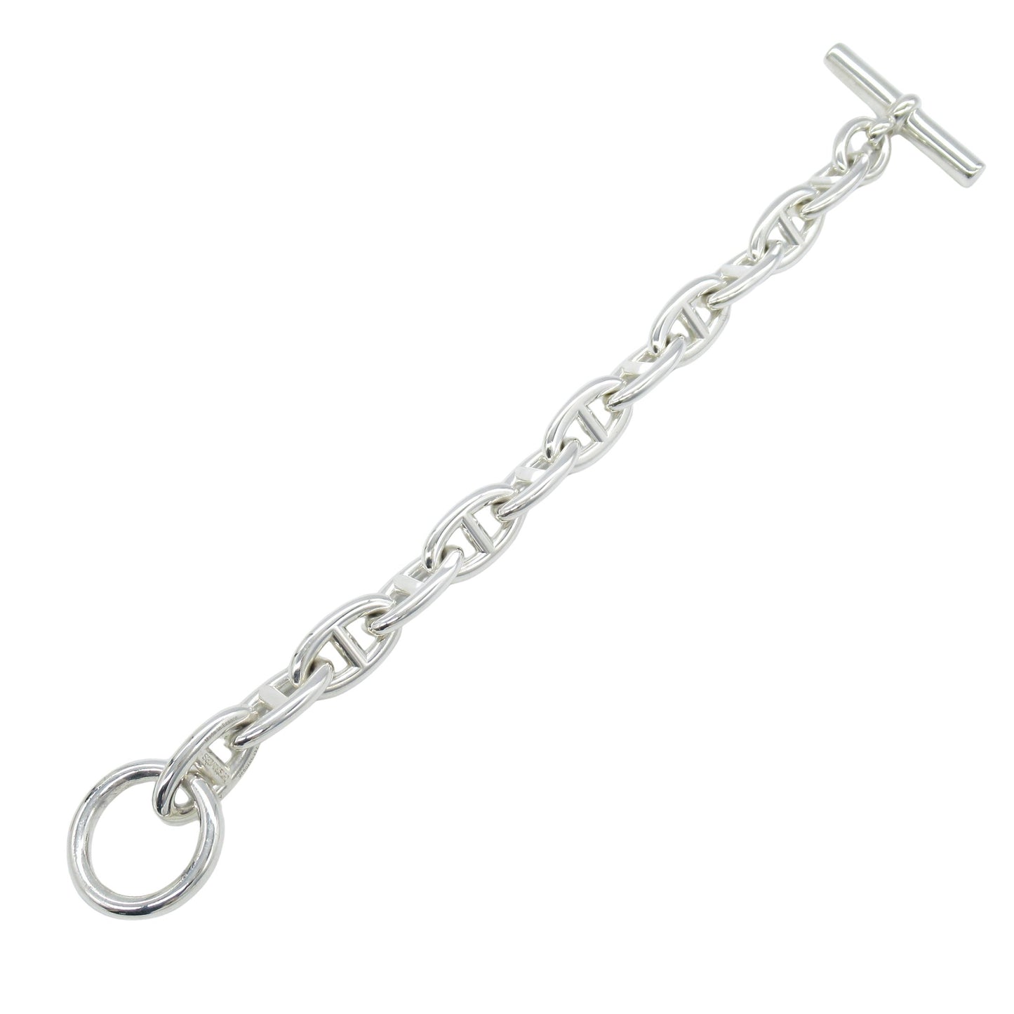 シェーヌダンクルGM ブレスレット 12コマ ブレスレット SV925 シルバー エルメス アクセサリー HERMES