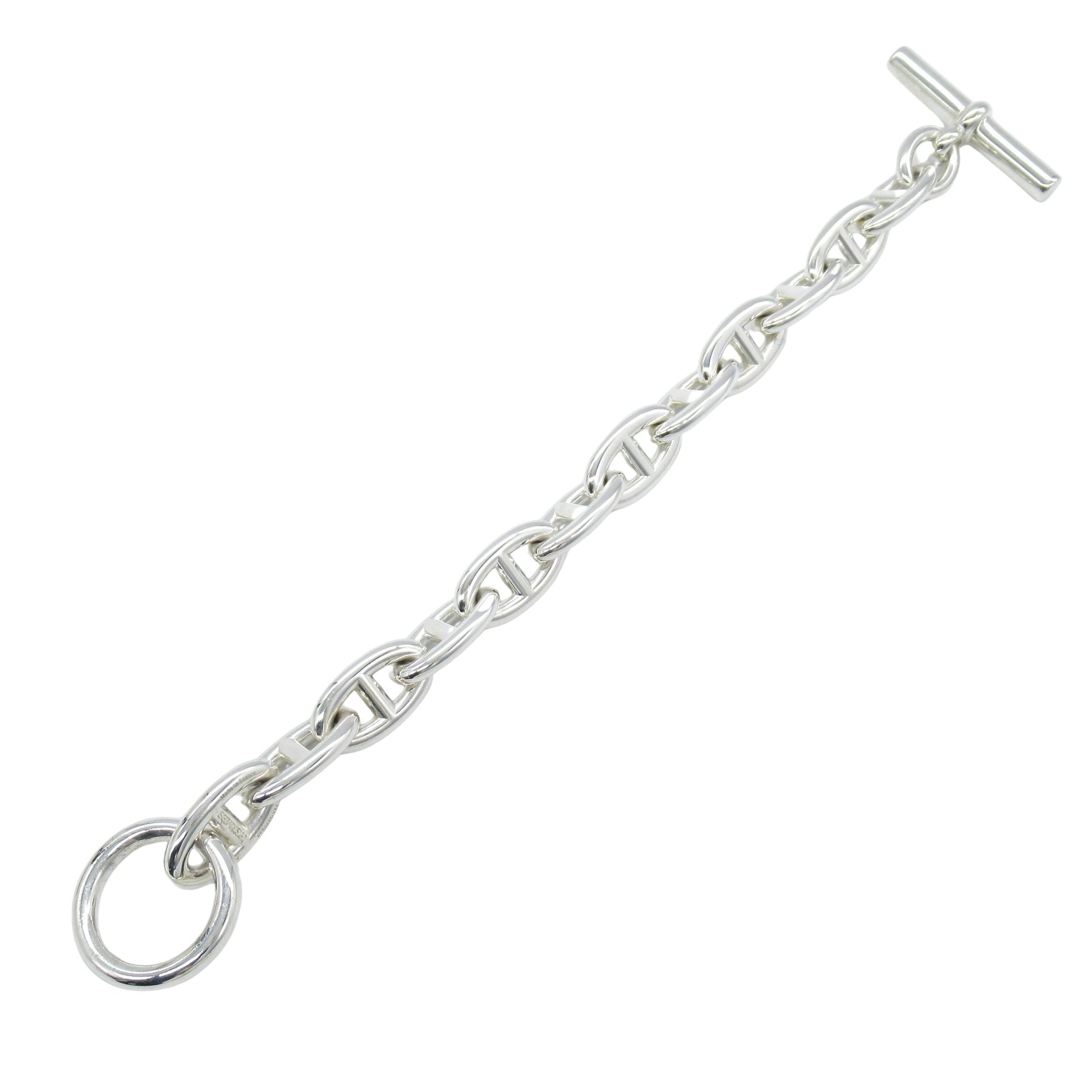 シェーヌダンクルGM ブレスレット 12コマ ブレスレット SV925 シルバー エルメス アクセサリー HERMES