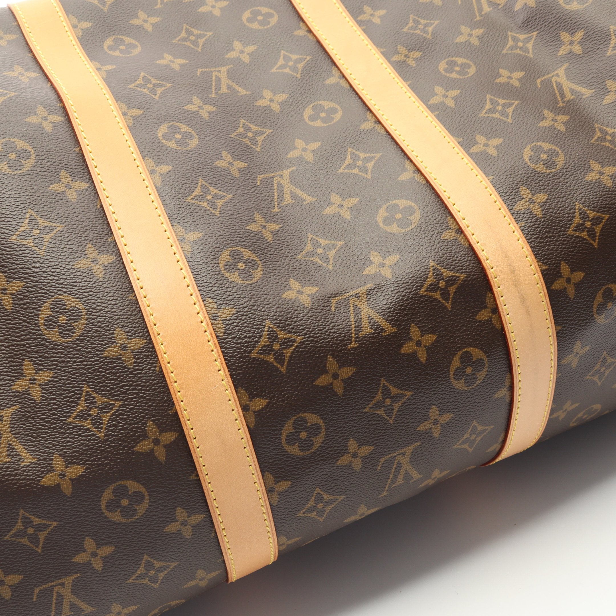 【LOUIS VUITTON】2wayボストンバッグ　キーポルバンドリエール60 キーポル バンドリエール60 モノグラム ボストンバッグ PVC レザー