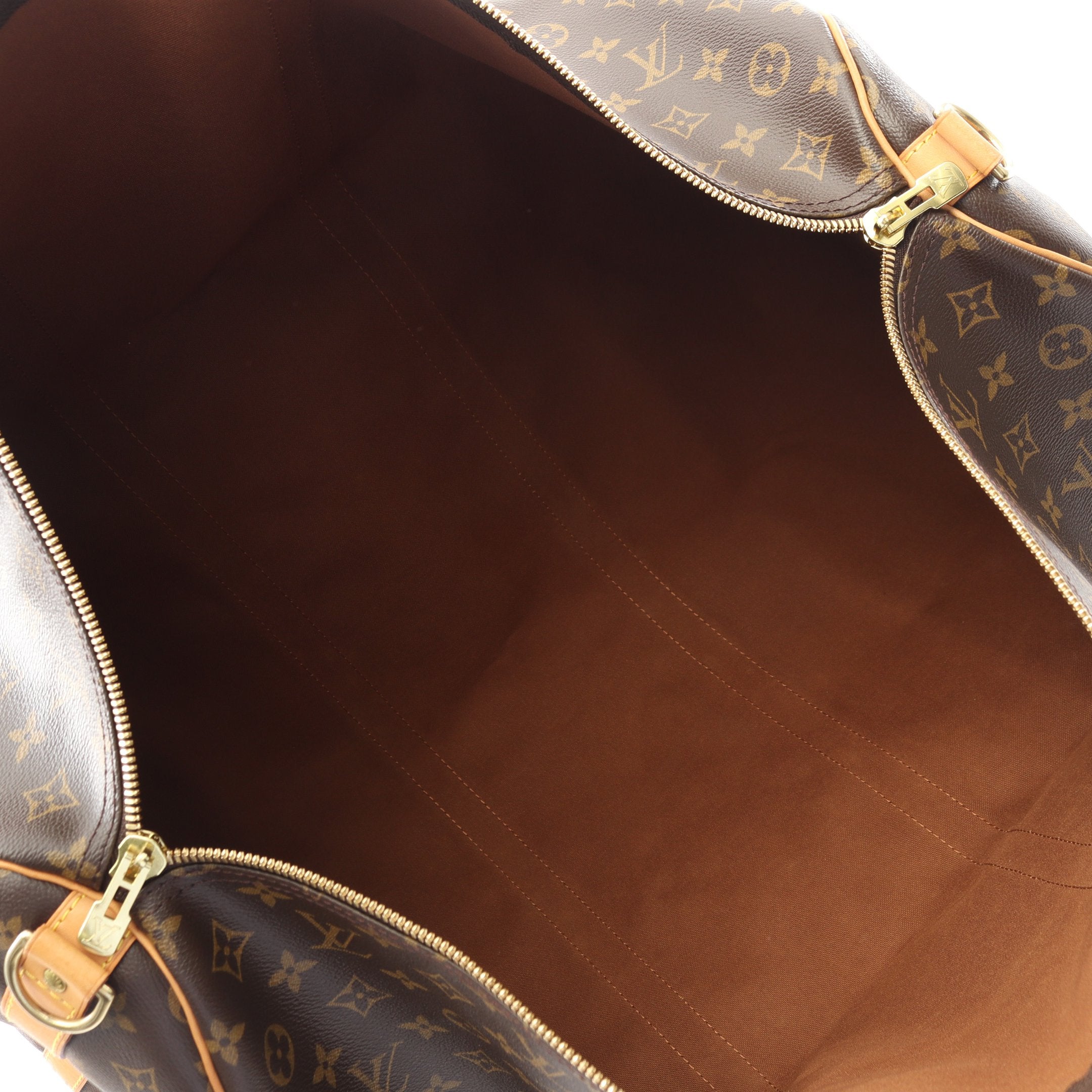 キーポル バンドリエール60 モノグラム ボストンバッグ PVC レザー