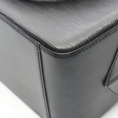 サブロン エピ ノワール ハンドバッグ レザー ブラック ルイヴィトン バッグ LOUIS VUITTON