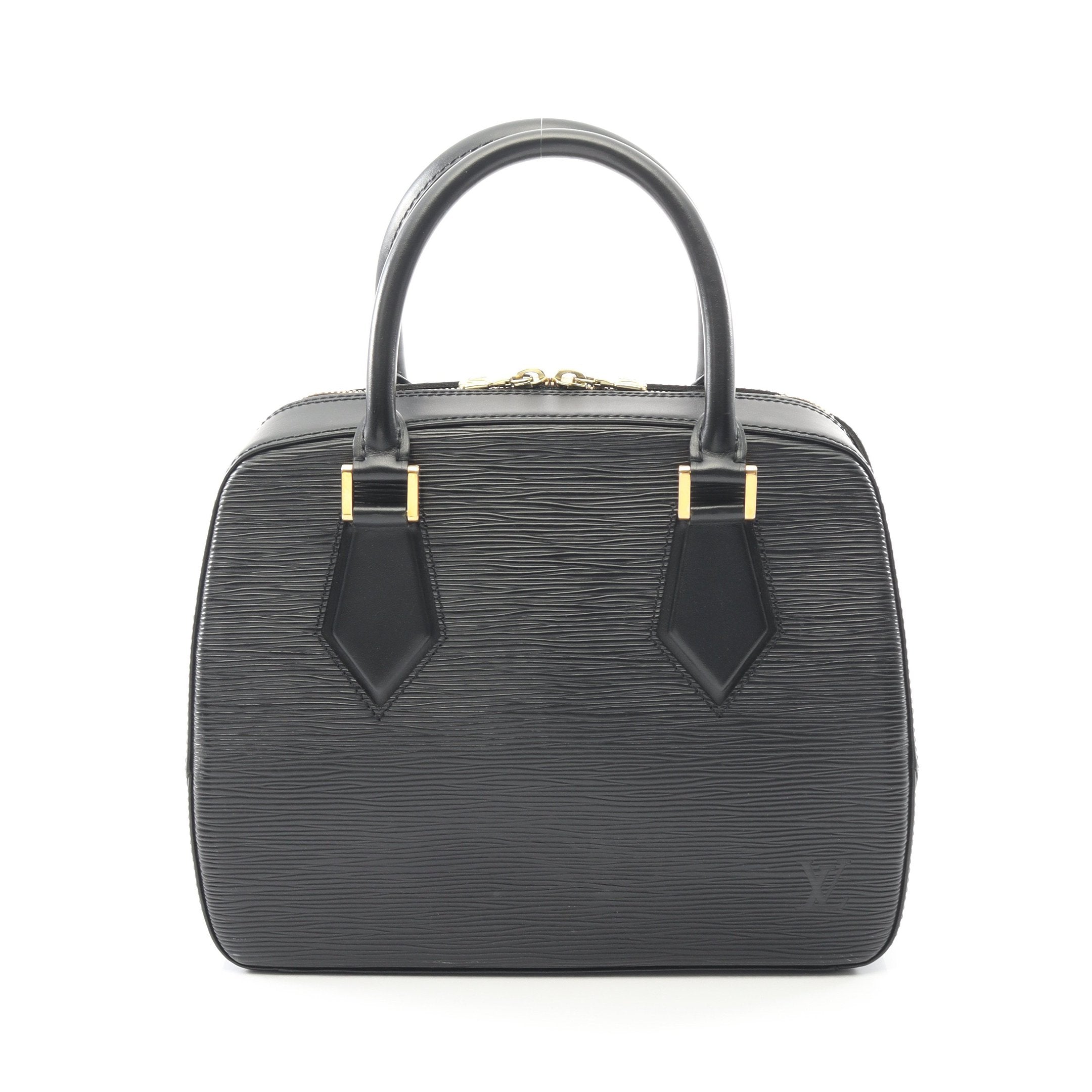 サブロン エピ ノワール ハンドバッグ レザー ブラック ルイヴィトン