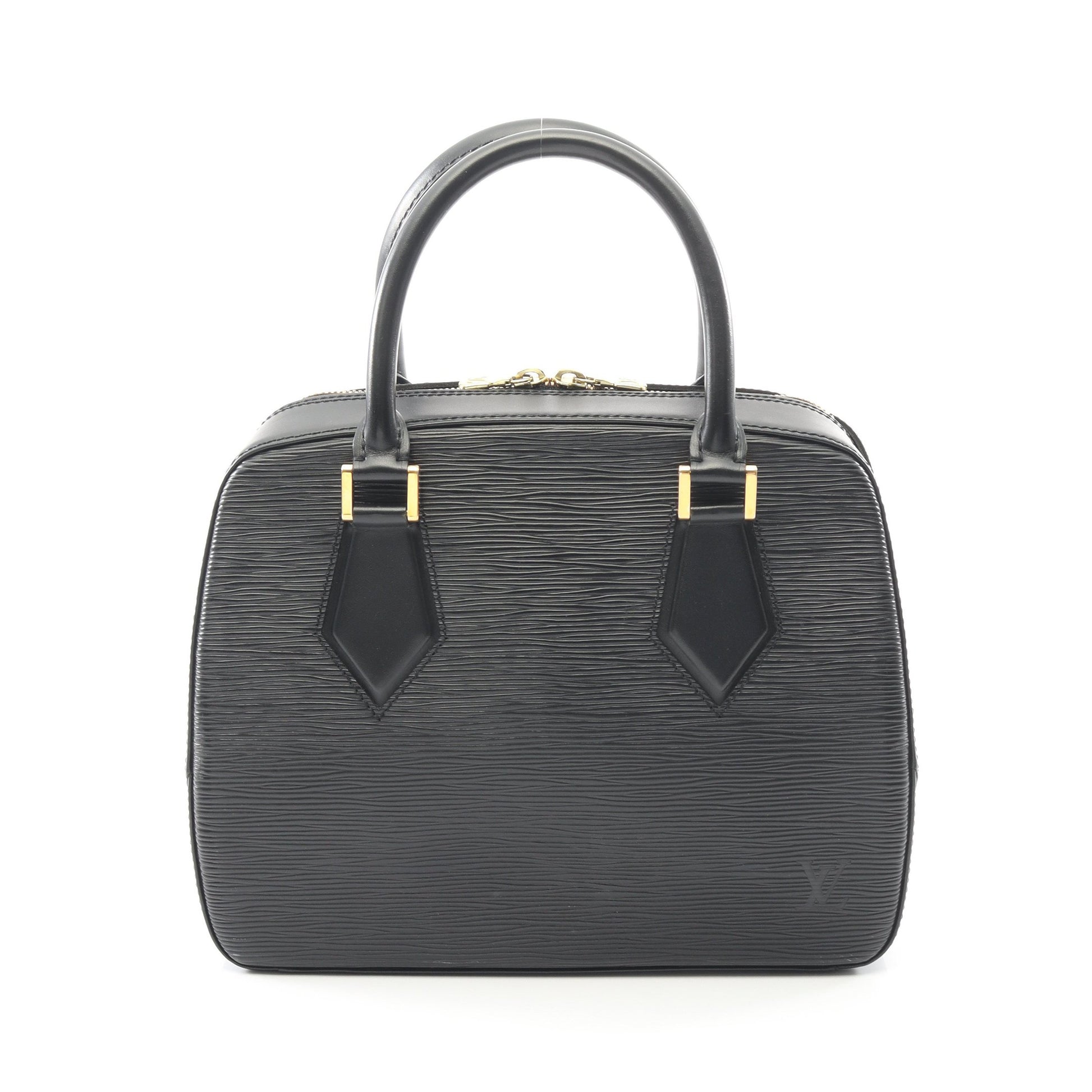 サブロン エピ ノワール ハンドバッグ レザー ブラック ルイヴィトン バッグ LOUIS VUITTON