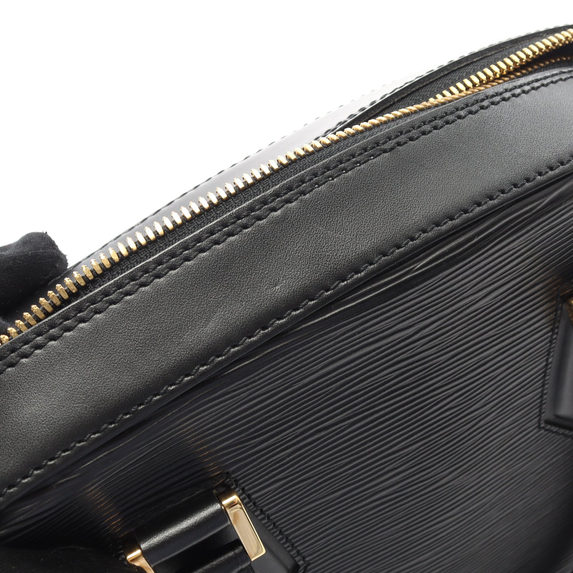 サブロン エピ ノワール ハンドバッグ レザー ブラック ルイヴィトン バッグ LOUIS VUITTON