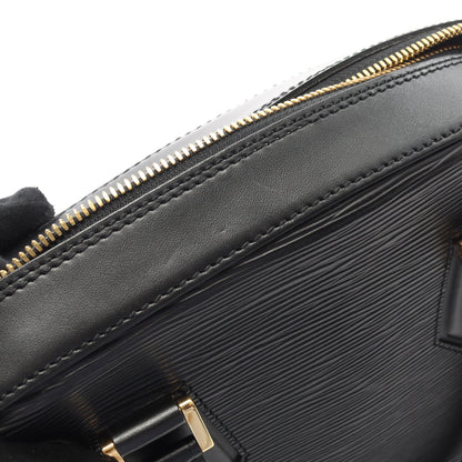 サブロン エピ ノワール ハンドバッグ レザー ブラック ルイヴィトン バッグ LOUIS VUITTON