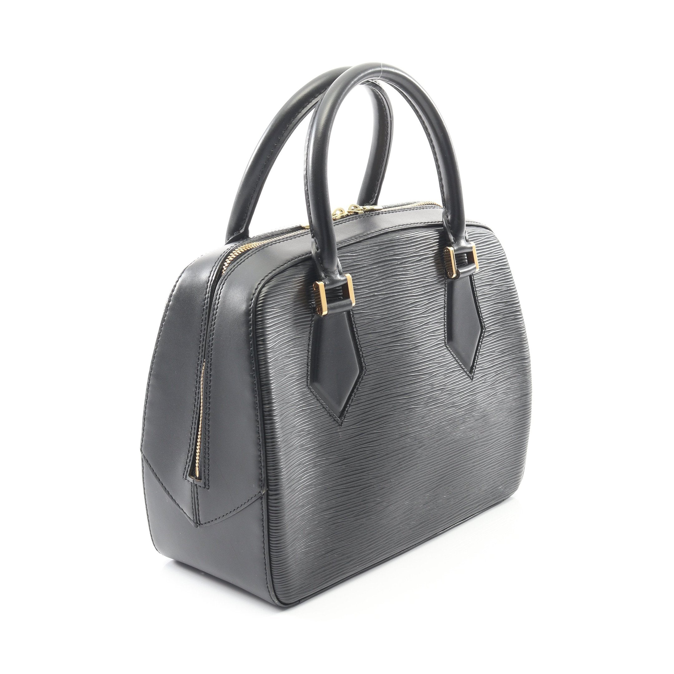 サブロン エピ ノワール ハンドバッグ レザー ブラック ルイヴィトン