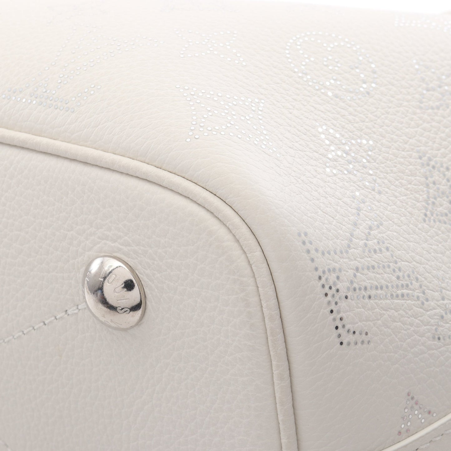 ブロッサムPM マヒナ ハンドバッグ レザー ホワイト シルバー 2WAY ルイヴィトン バッグ LOUIS VUITTON