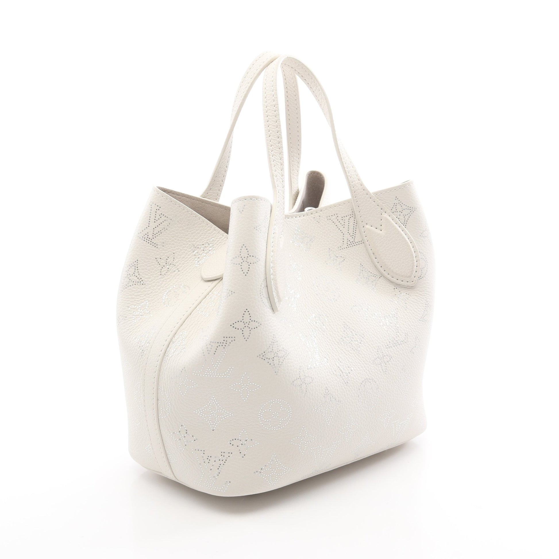 ブロッサムPM マヒナ ハンドバッグ レザー ホワイト シルバー 2WAY ルイヴィトン バッグ LOUIS VUITTON
